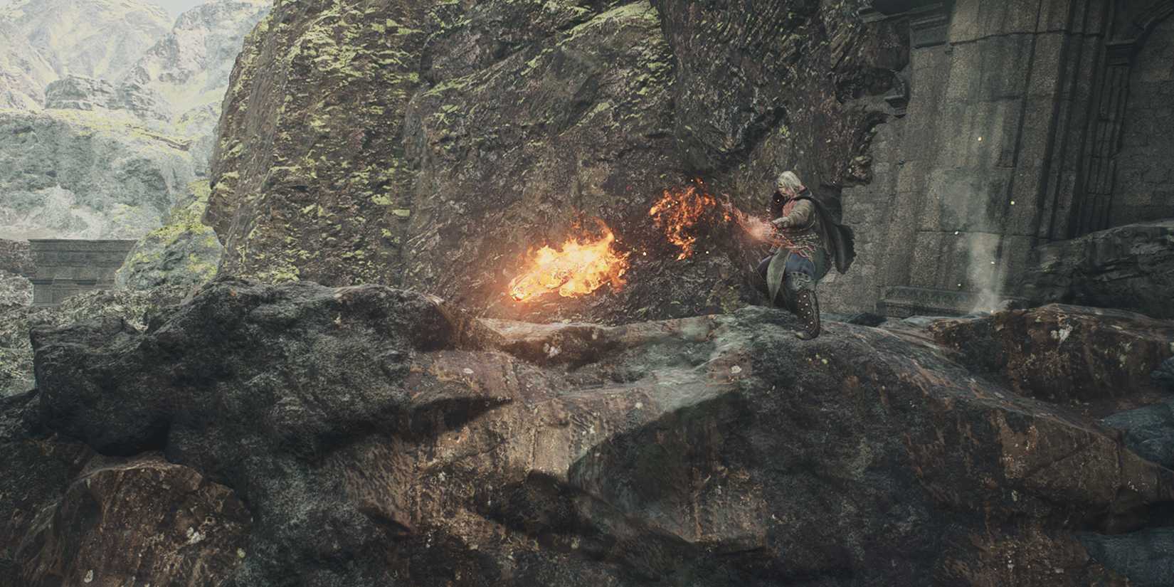 Dragon's Dogma 2 - Arisen Firing Blazefang Arrow