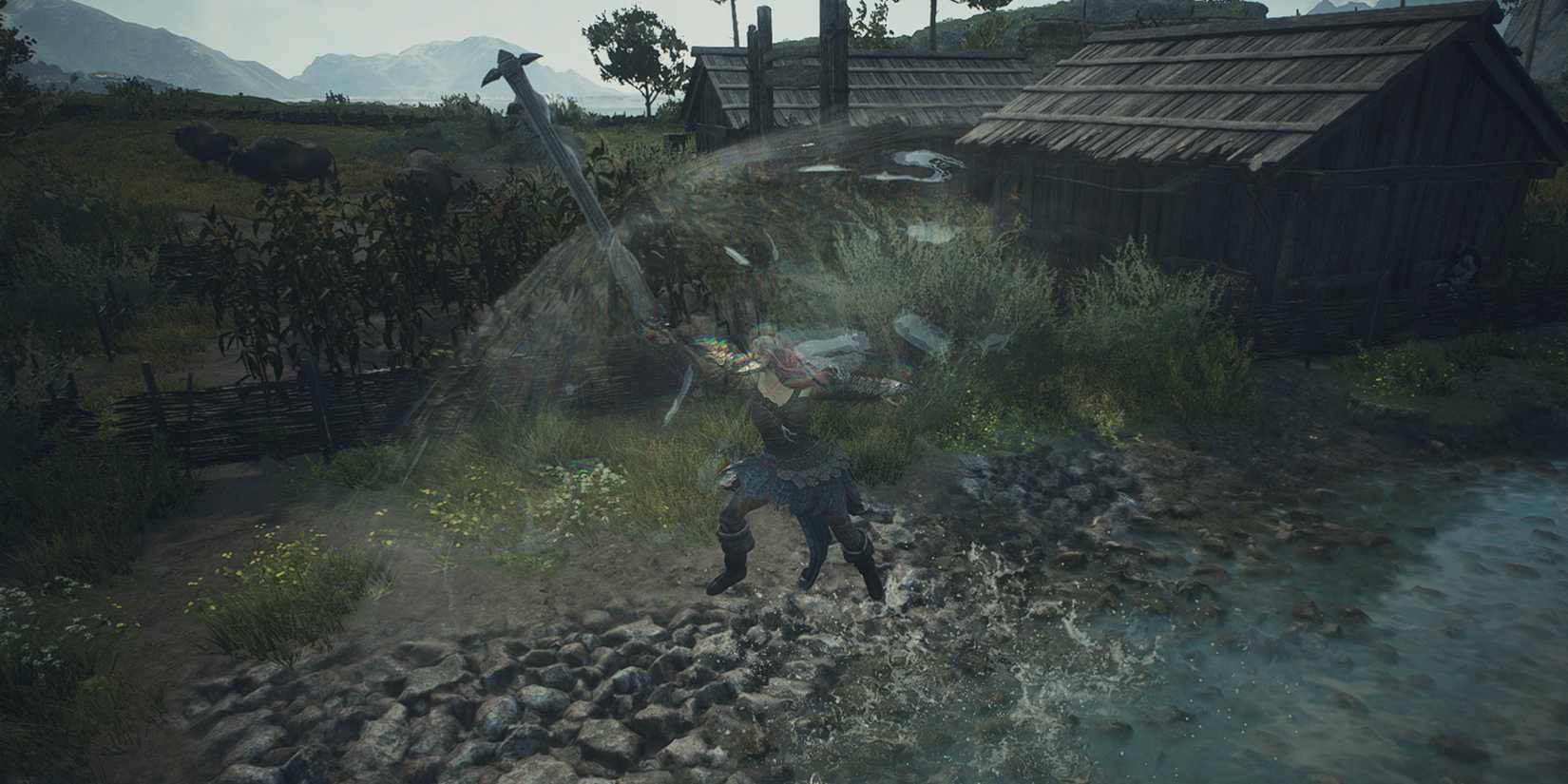 Dragon's Dogma 2 - Arisen Using Knollbreaker Strike With War Blade