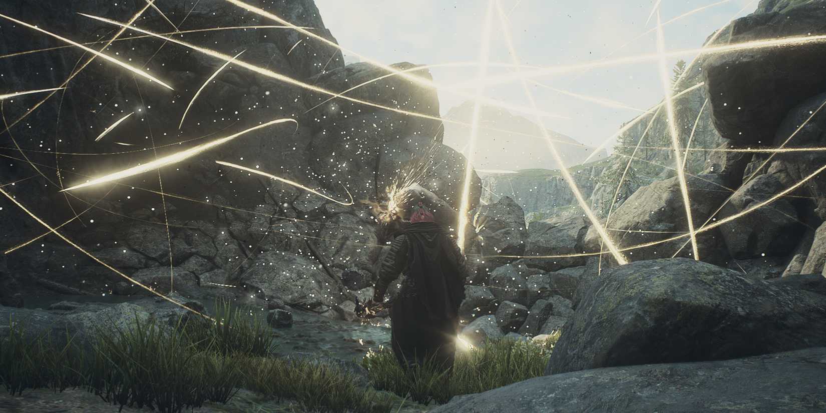 Dragon's Dogma 2 - Arisen Watching Martyr's Bolt Fly Around