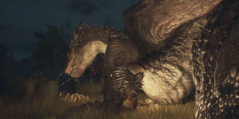 Dragon's Dogma 2 - Attacking Drakes Weakpoint