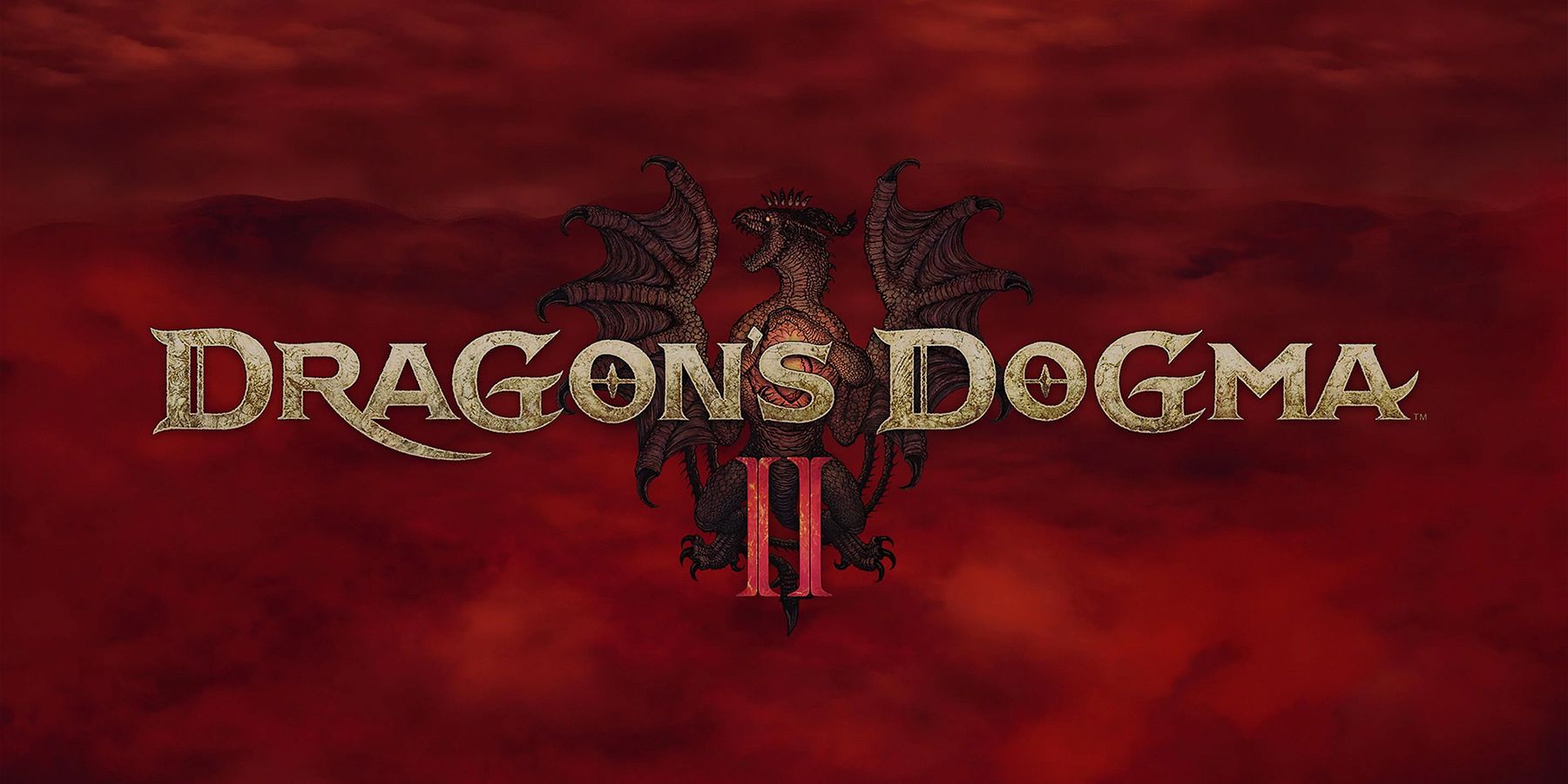 Dragon's Dogma 2 logo over the Unmoored World