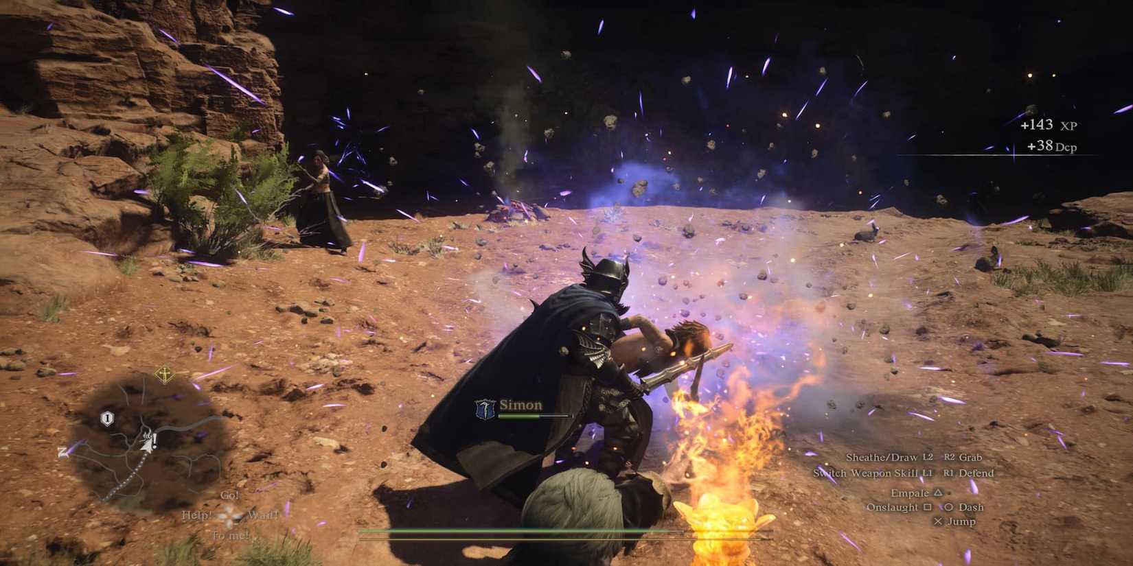 The Arisen Being Targeted By Multiple Enemies