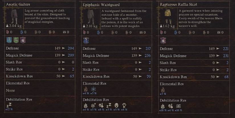 Dragons Dogma 2 Best Light Leg Armors