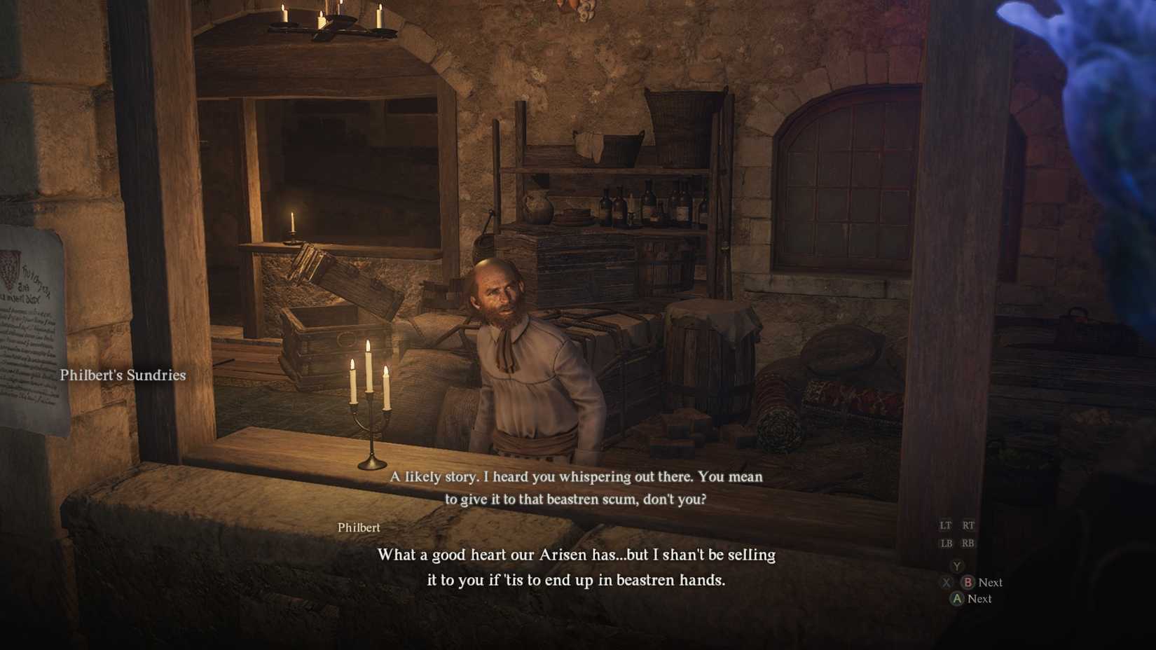 Dragons Dogma 2 Crossing Philbert