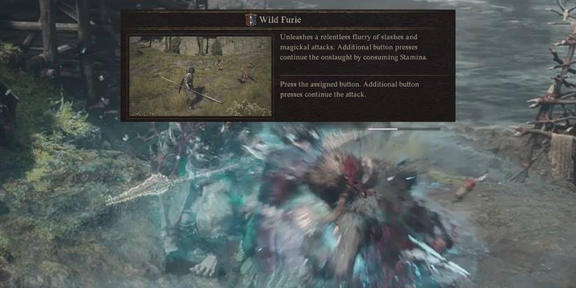 Dragons Dogma 2 Mystic Spearhand Maister Wild Furie Skill