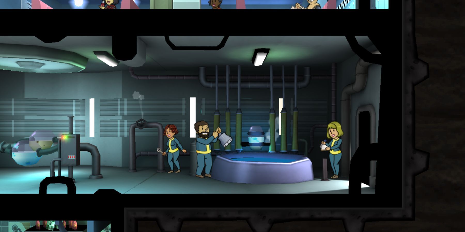 Dwellers in Fallout Shelter