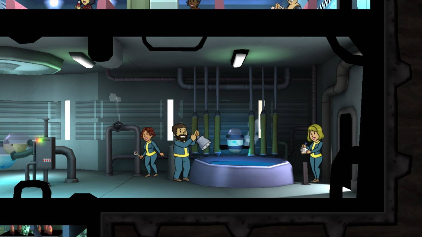 Dwellers in Fallout Shelter