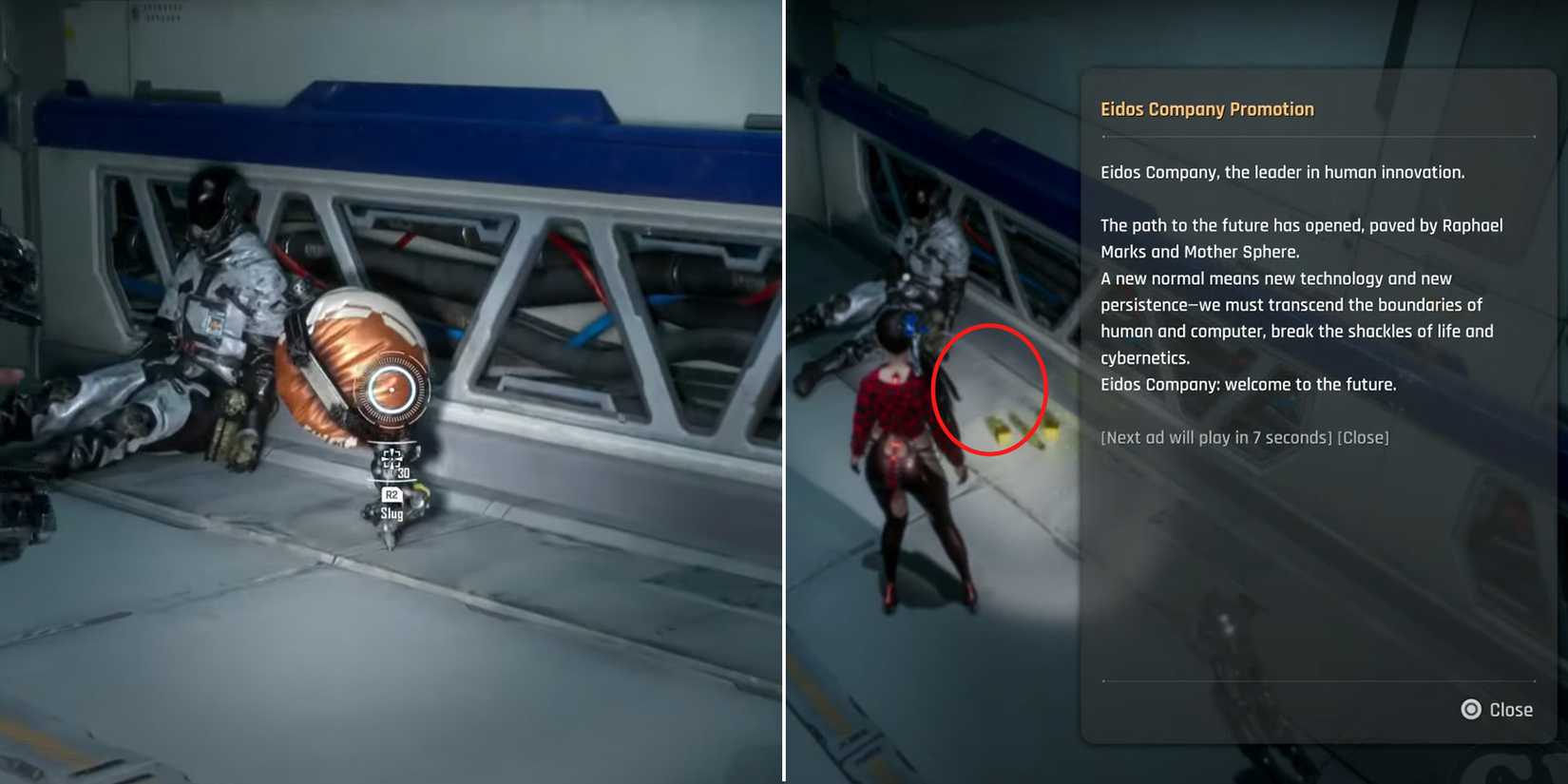 eidos company promotion location in stellar blade