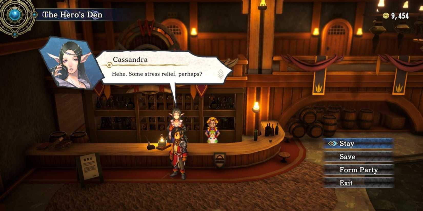  cassandra a support character in eiyuden chornicle hundred heroes.