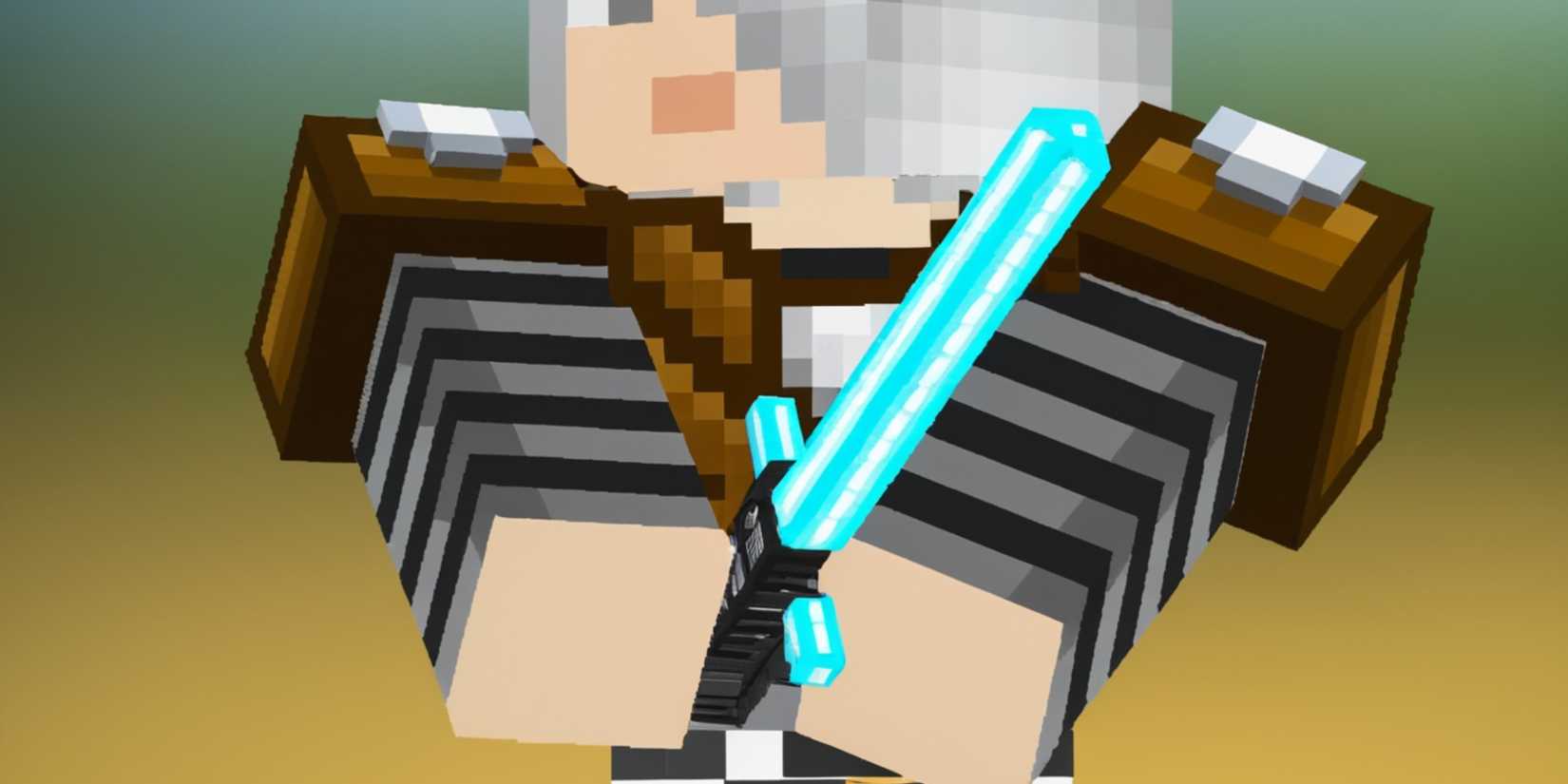 Elder Force Sabre Melee Weapon Pixel Gun 3D