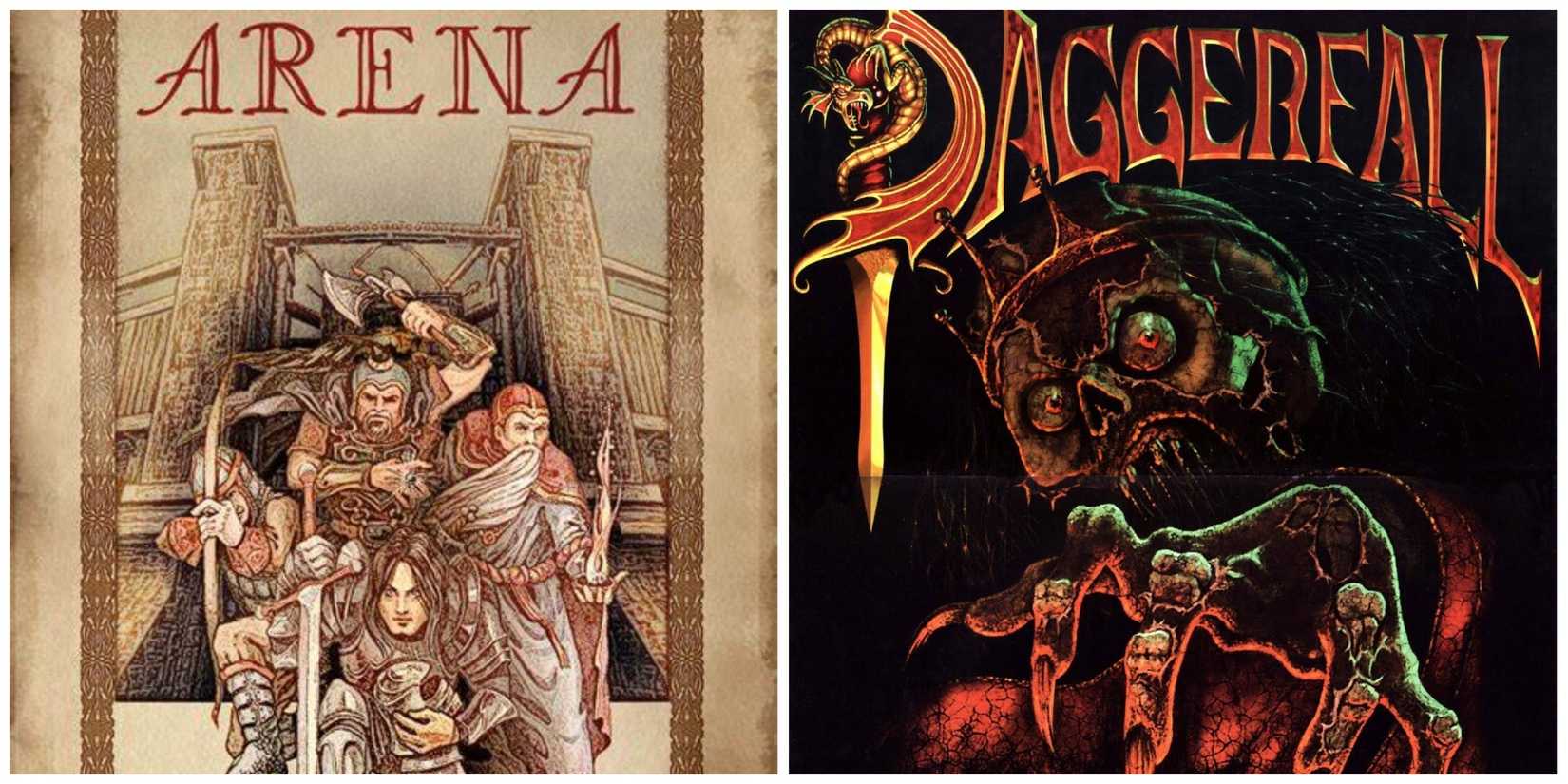 Elder Scrolls Arena and Daggerfall