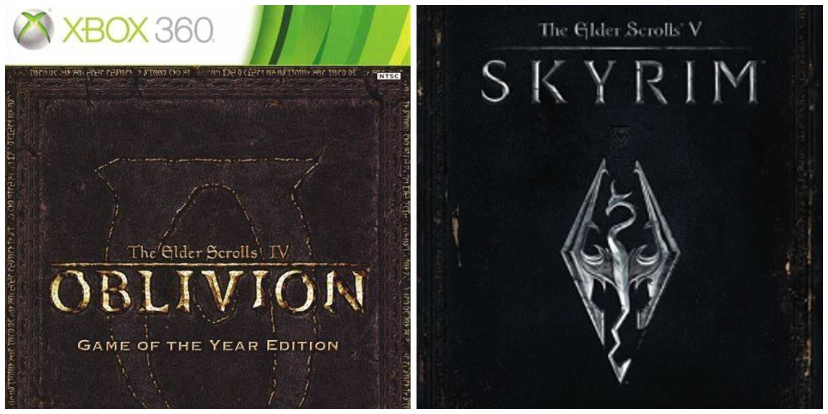 Elder Scrolls Oblivion and Skyrim
