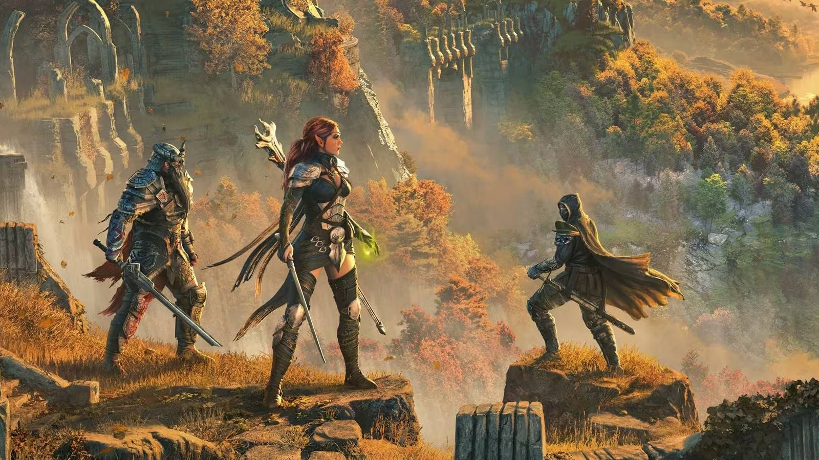 elder scrolls online party overlooking a cliff-1