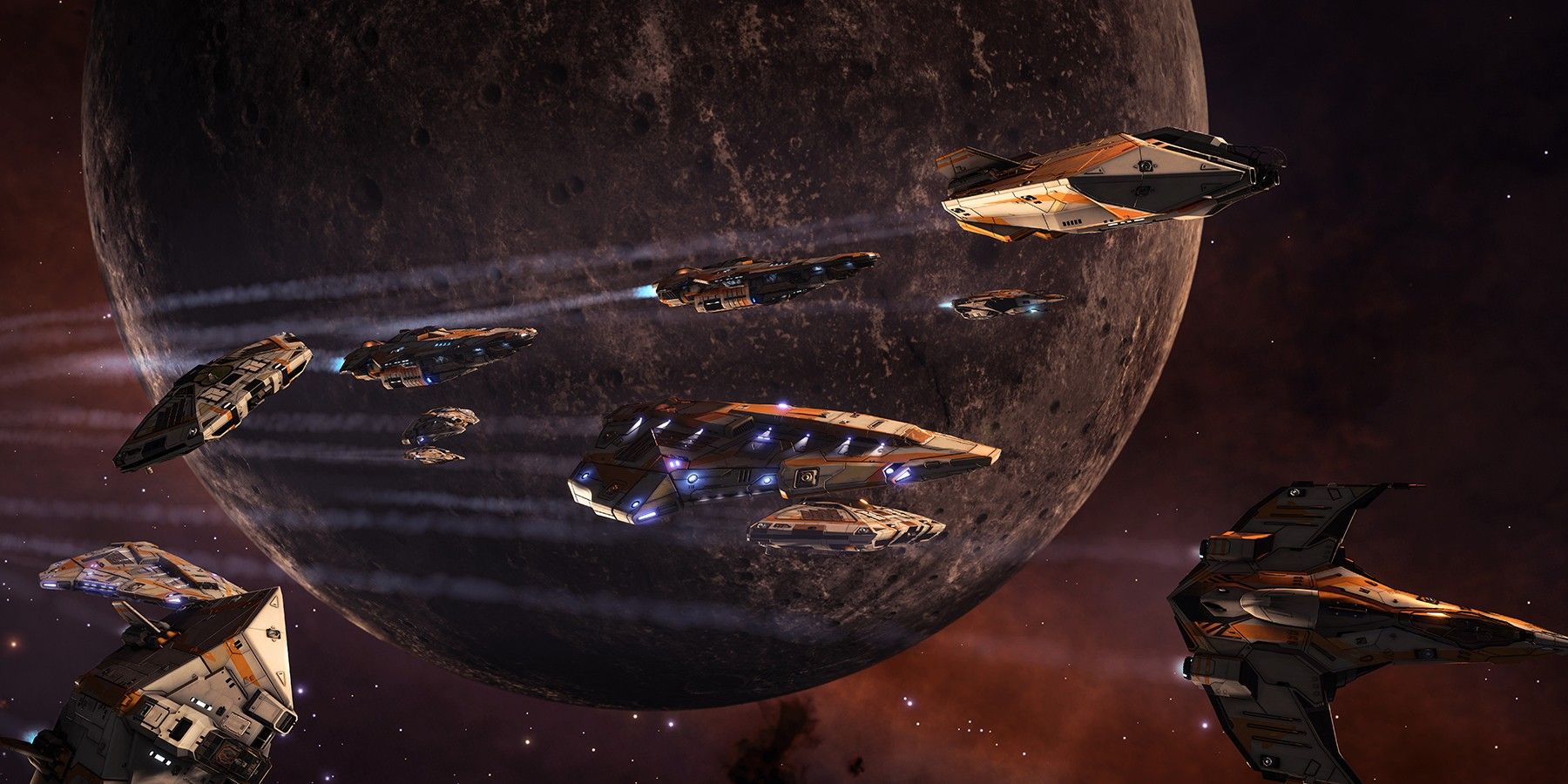 elite dangerous fleet of ships