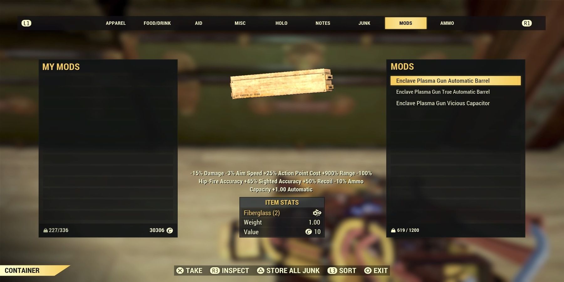 Enclave Mods in Fallout 76