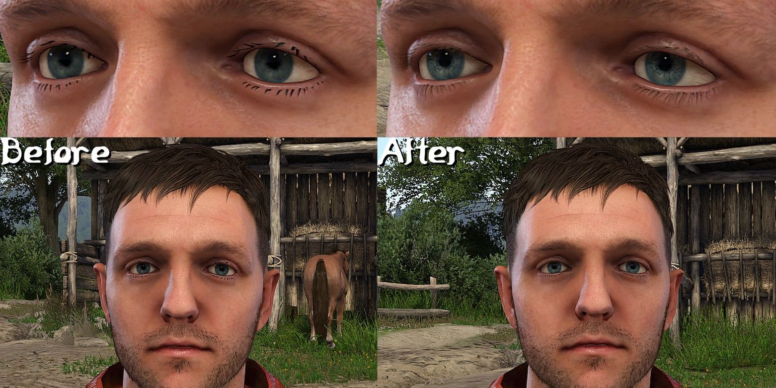Enhanced Eyes mod for Kingdom Come Deliverance