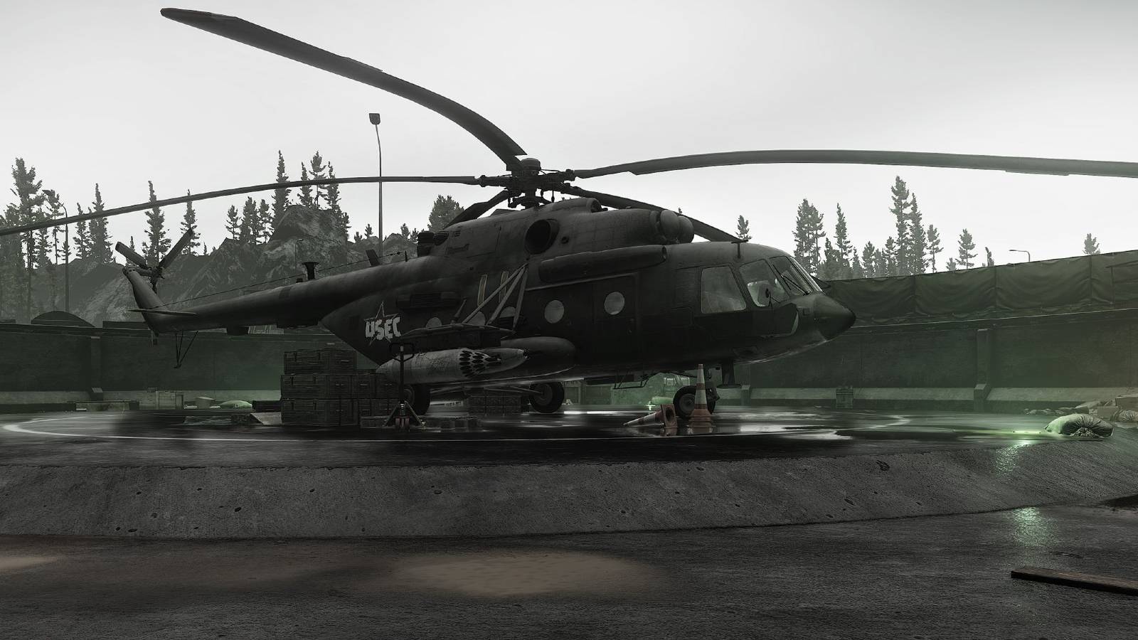escape from tarkov helicopter lighthouse