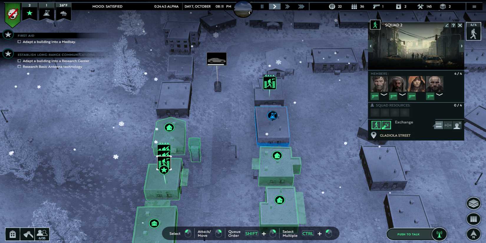 Exchange Button Infection Free Zone