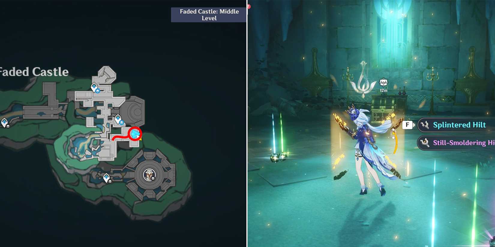 faded castle chest location 8 in genshin impact