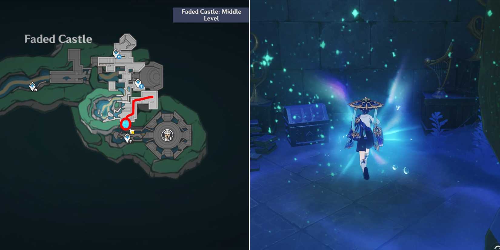 faded castle chest location 9 in genshin impact