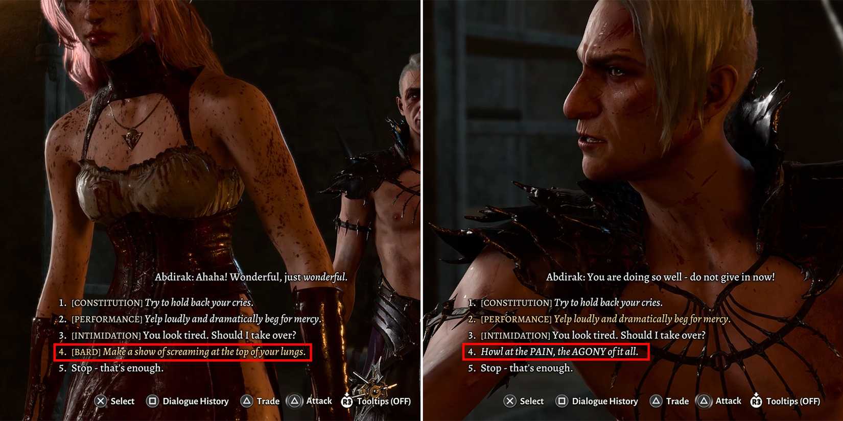 fail a dice roll in baldurs gate 3