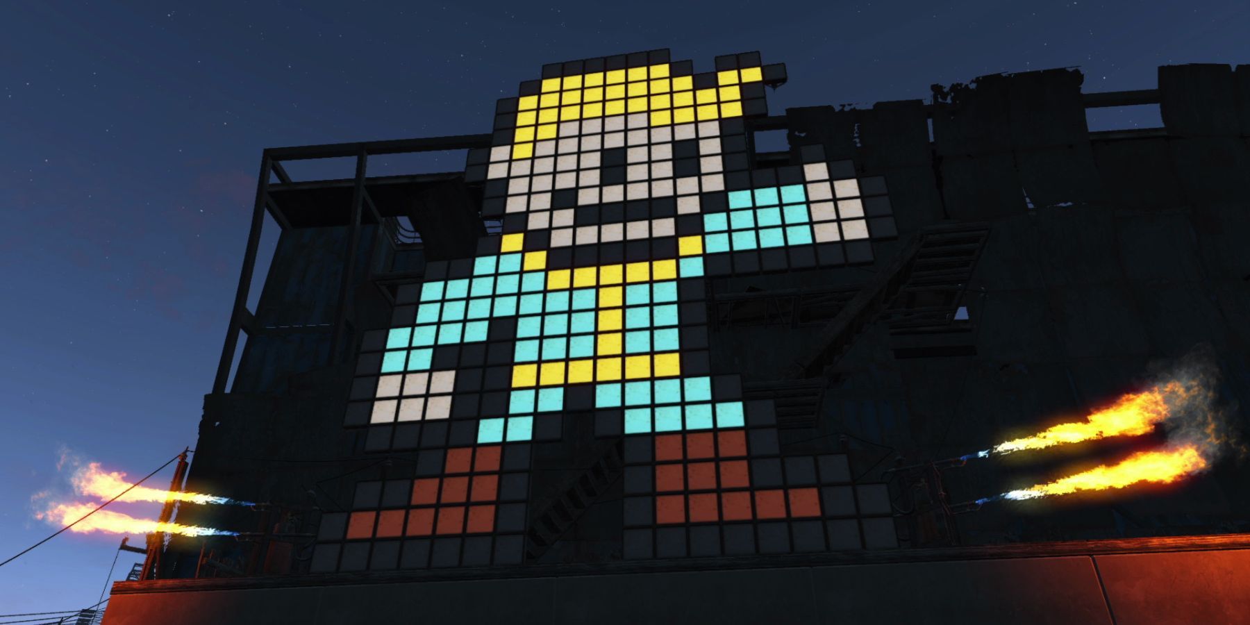 Fallout 4 pixel character