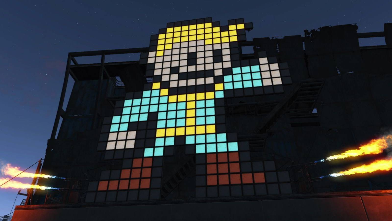 Fallout 4 pixel character