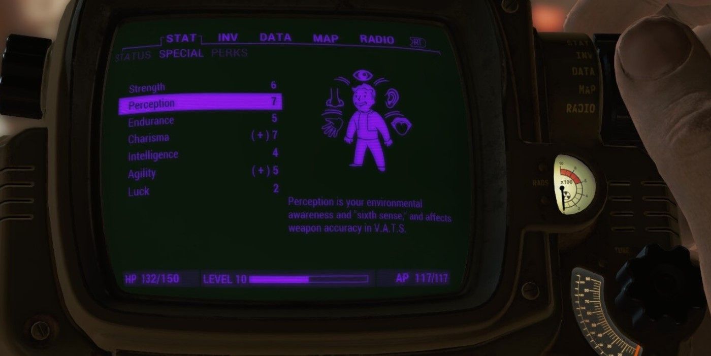 fallout 4 tips and tricks - special stats on pipboy