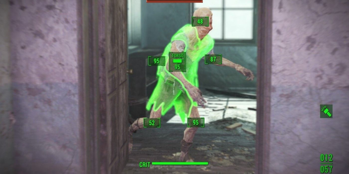 fallout 4 tips and tricks - targeting a feral ghoul in VATS