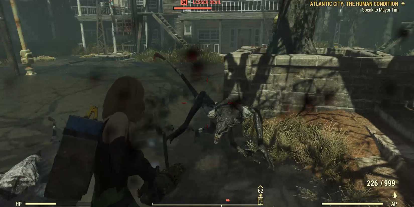 Image of a lesser devil in Fallout 76