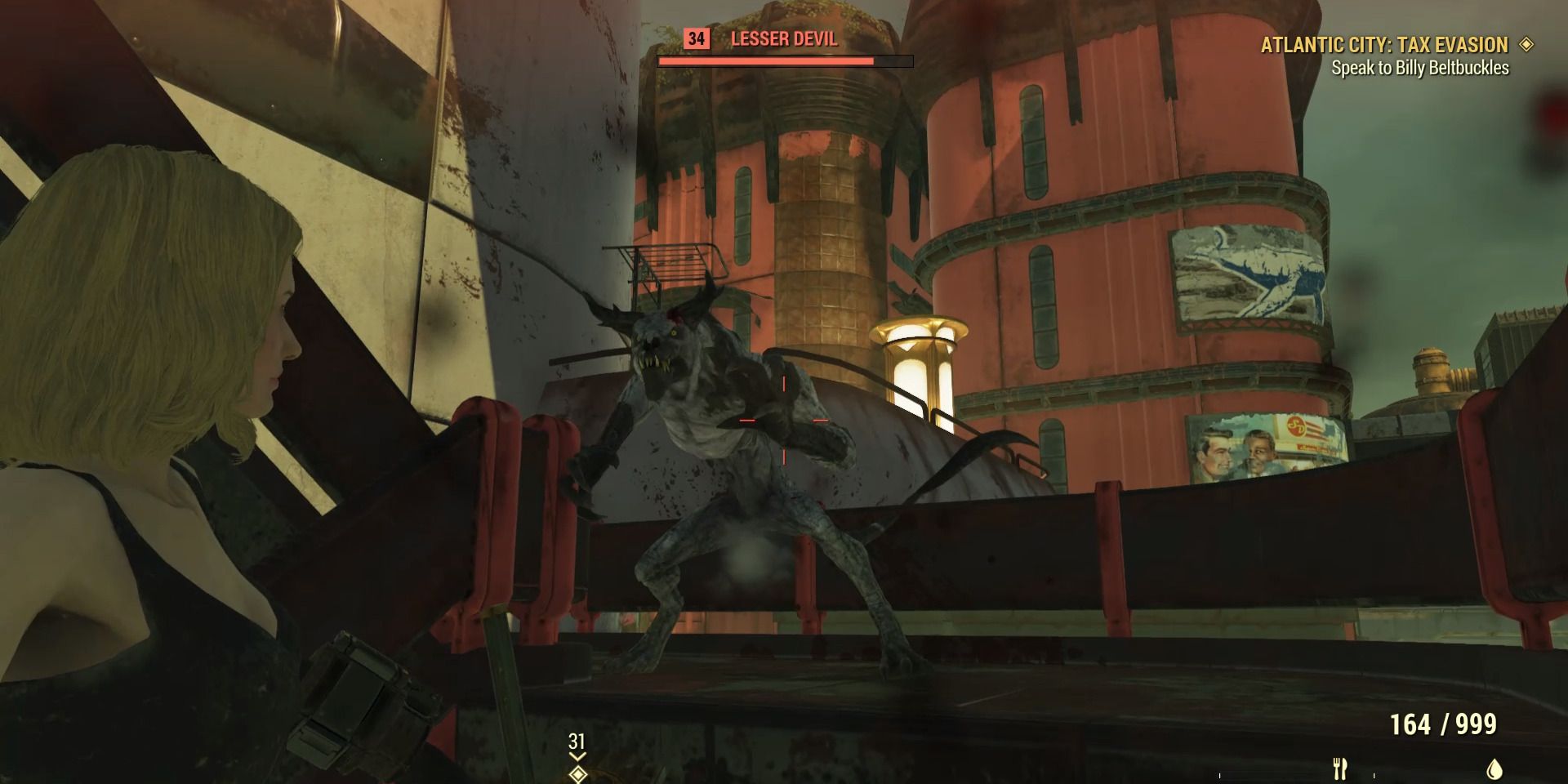 Image of a lesser devil in ‍Casino⁤ Quarter in Fallout​ 76