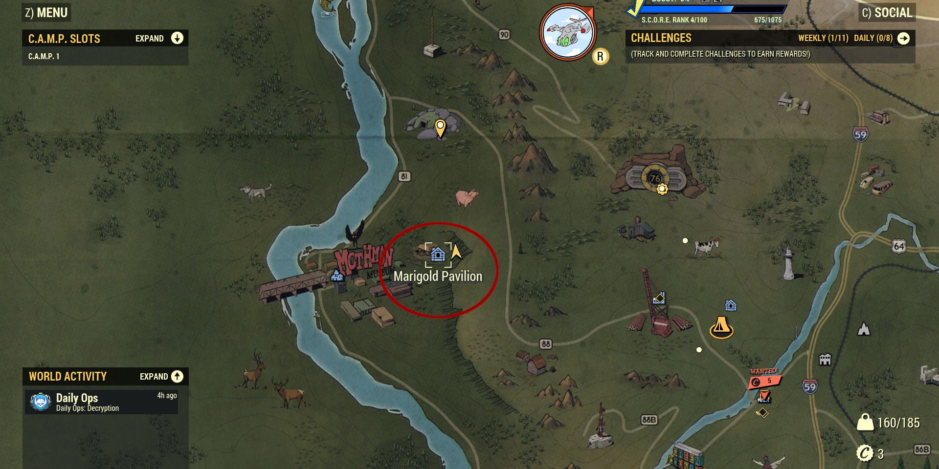 Fallout 76: Teddy Bear Locations