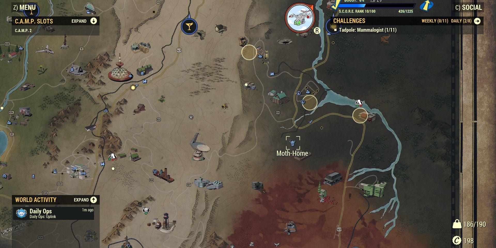 Fallout 76: Mothman Egg Locations