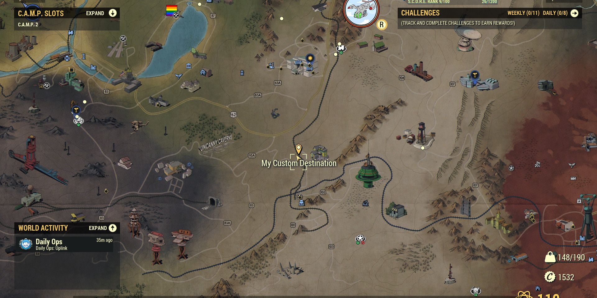 Fallout 76: Yao Guai Locations