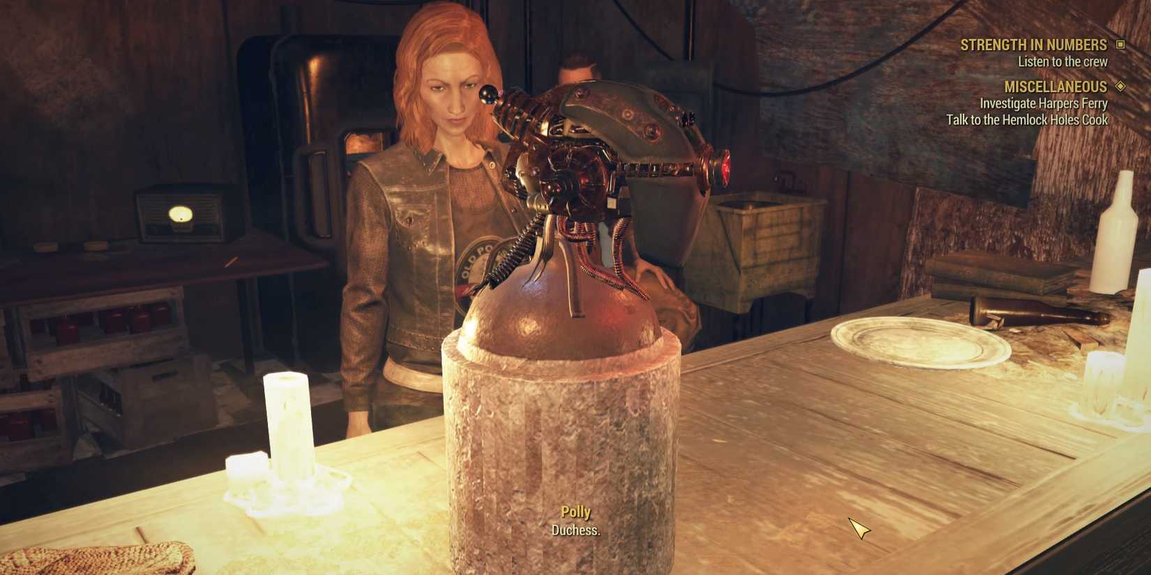 Image of Polly and Duchess at the Wayward in Fallout 76