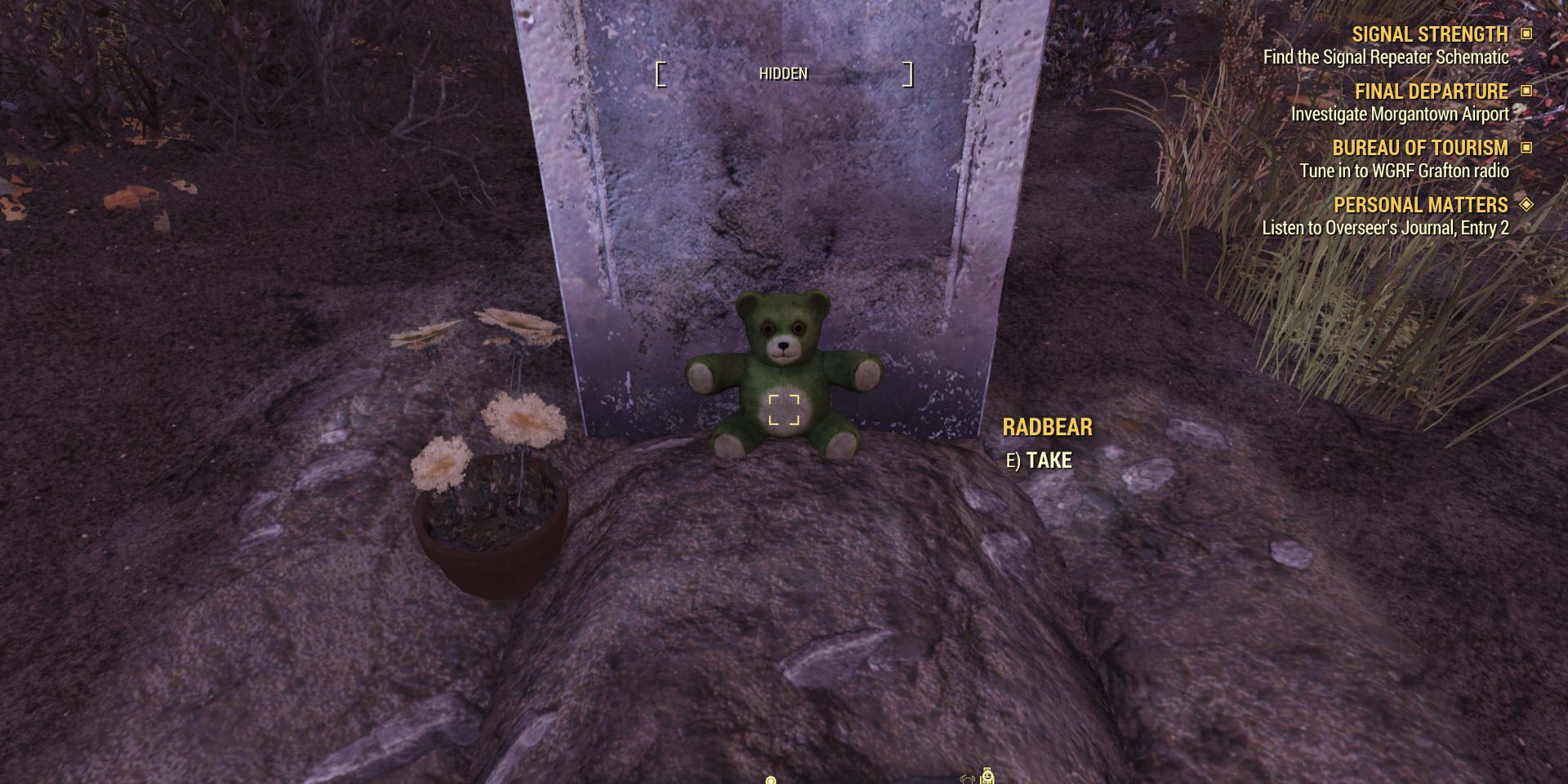 Fallout 76: Teddy Bear Locations