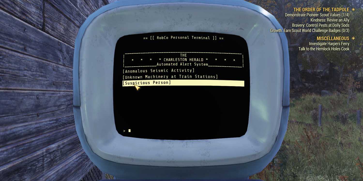 Fallout Terminal Person Fallout Fan Shares Custom Real-Life Terminal