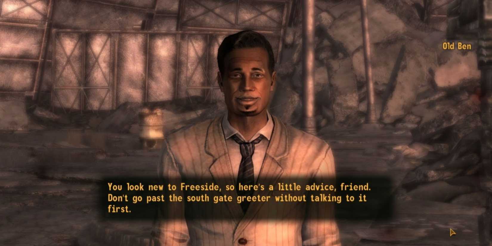 Fallout New Vegas Old Ben