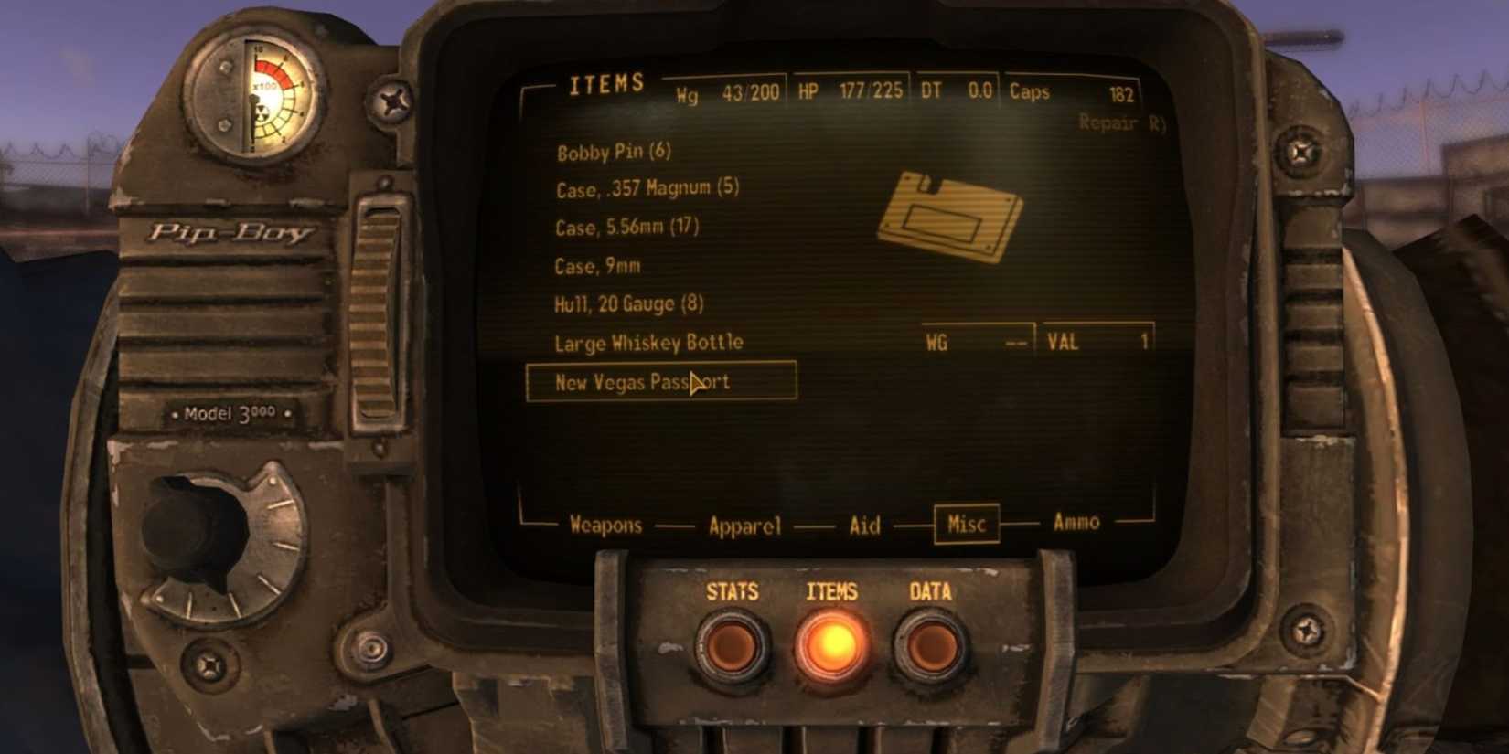 Fallout New Vegas Passport