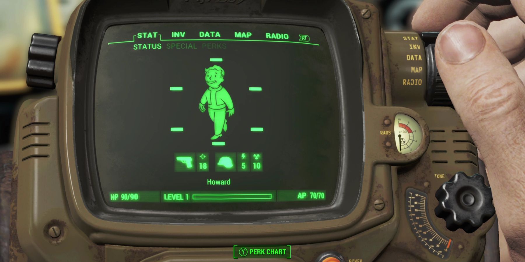 Фанат Fallout создал потрясающий гибрид Pip-Boy и Fitbit