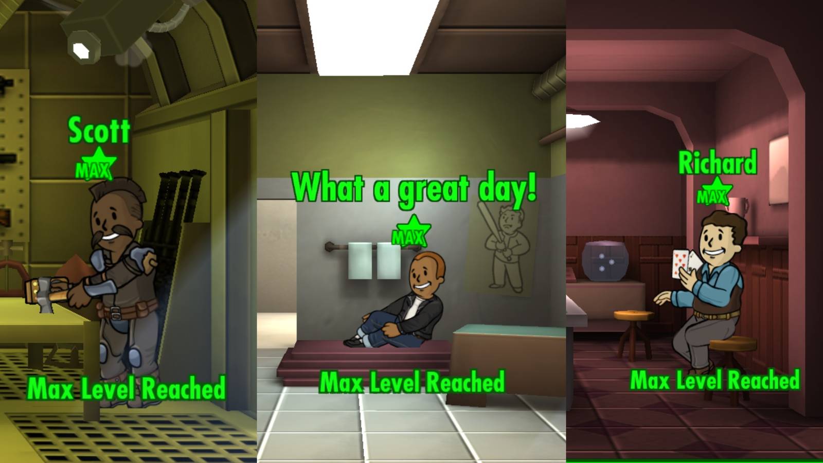 Fallout Shellter Best Stats For Quests