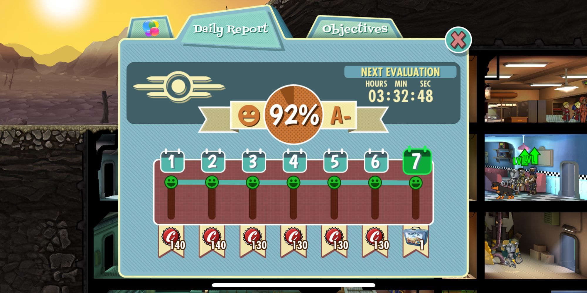 Fallout Shelter: How to Increase Vault Rating