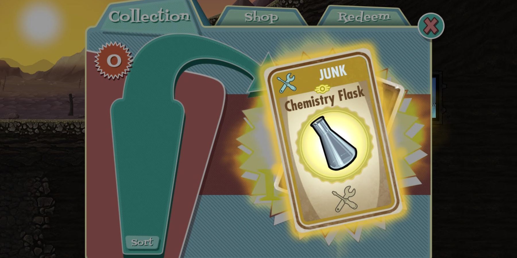 Chemistry Flask Junk Fallout Shelter