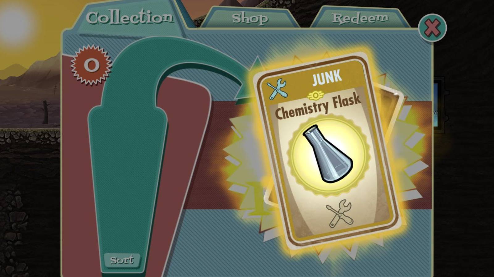 Chemistry Flask Junk Fallout Shelter