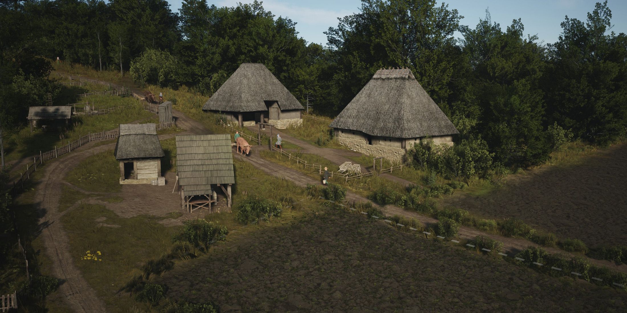 Farmhouse Communal Oven and Field