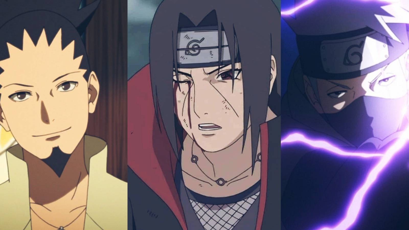 featured Naruto Strongest Characters With The Lowest Chakra, Ranked Itachi Kakashi