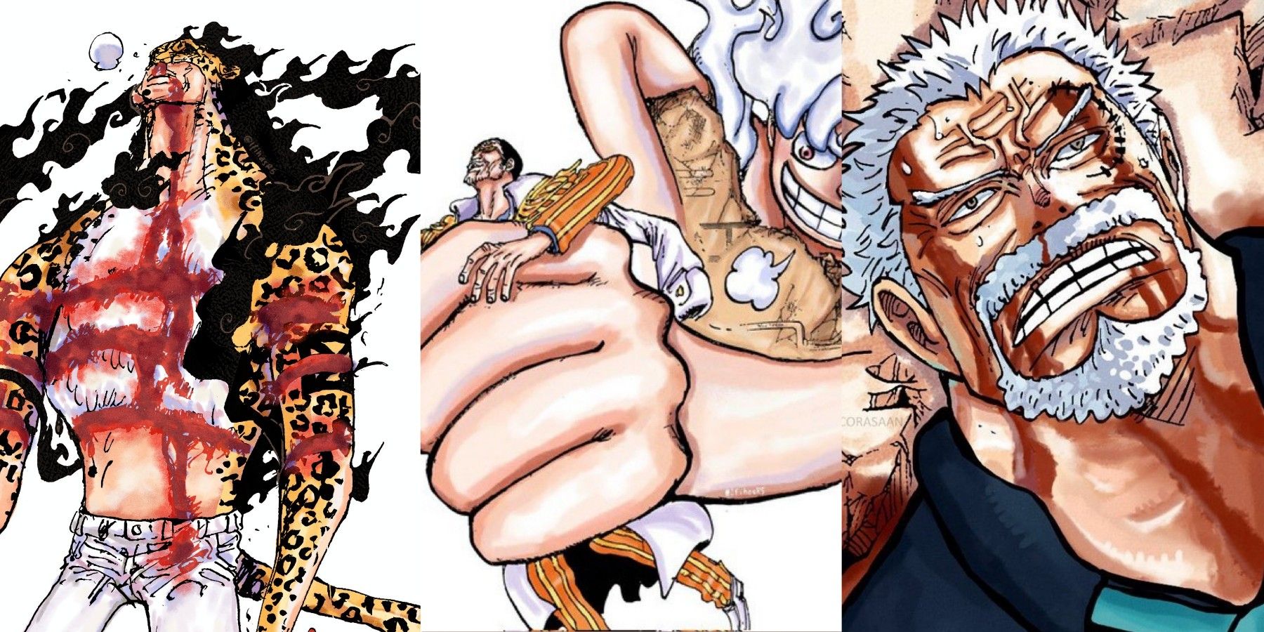 featured One Piece Most Shocking Defeats In The Final Saga Lucci Garp