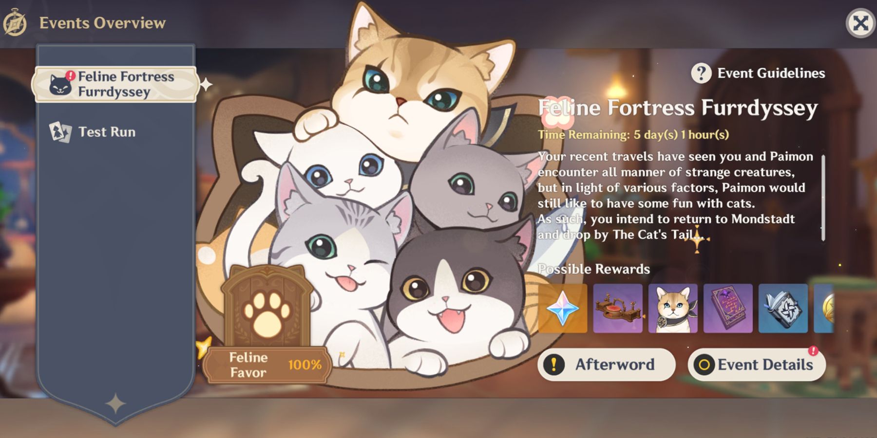 Genshin Impact: Feline Fortress Furrdyssey (Неразделимая кошачья благосклонность и руководство по дому)