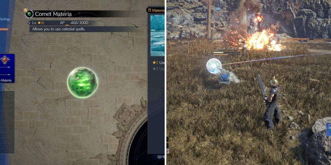¡Final Fantasy 7 Renacer: ¡Descubre Dónde Conseguir la Materia 'Cometa'!