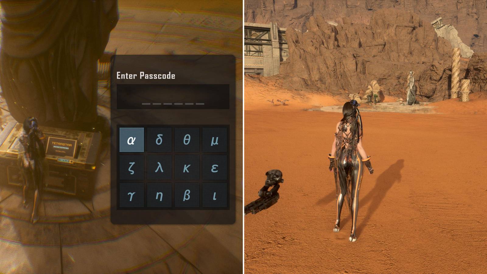 The Third Road Chest & Location Near The Stone Statue 